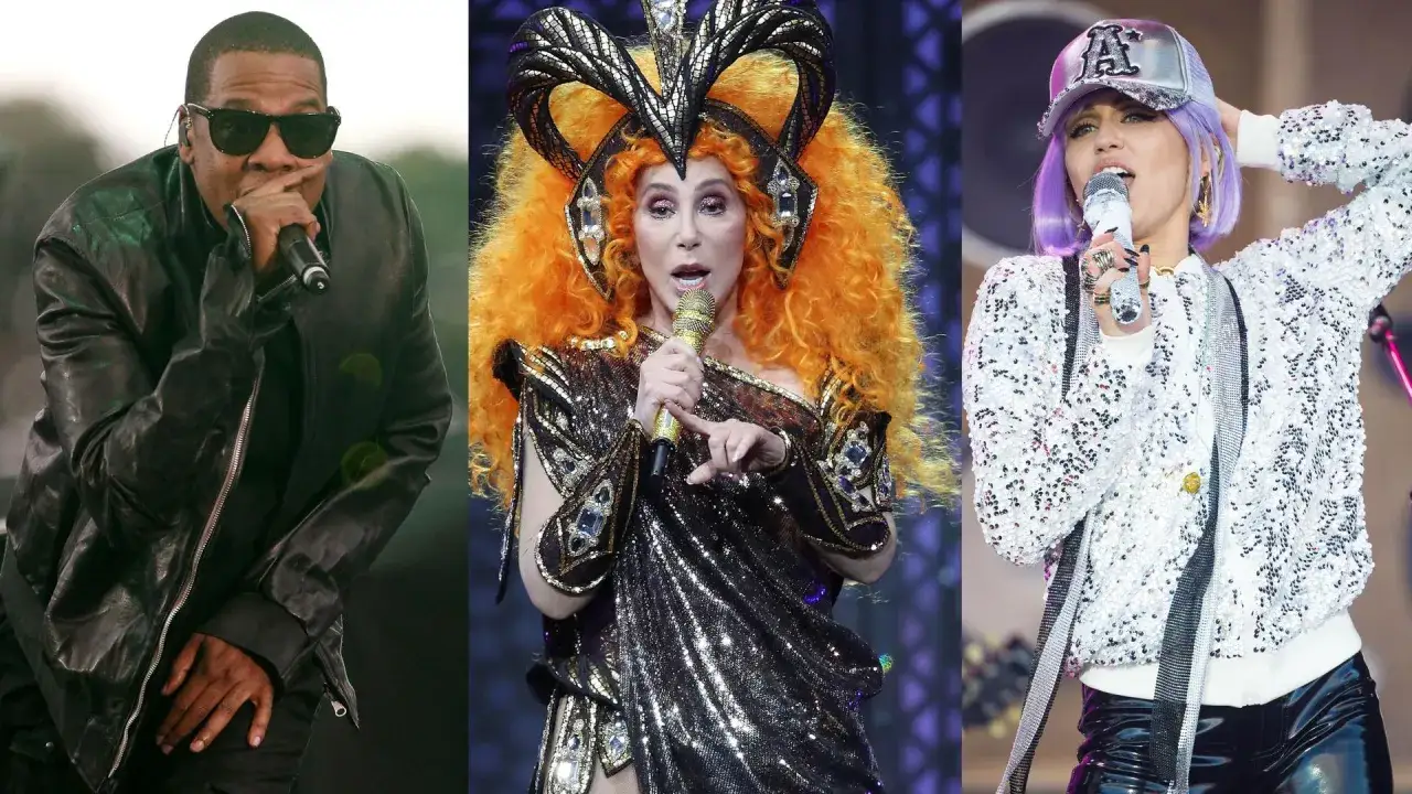 Jay-Z, Cher und Miley Cyrus: Ein musikalisches Comeback, das die Bühne erobert.